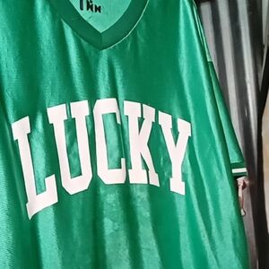Lucky Brand Green Short Sleeve Tee